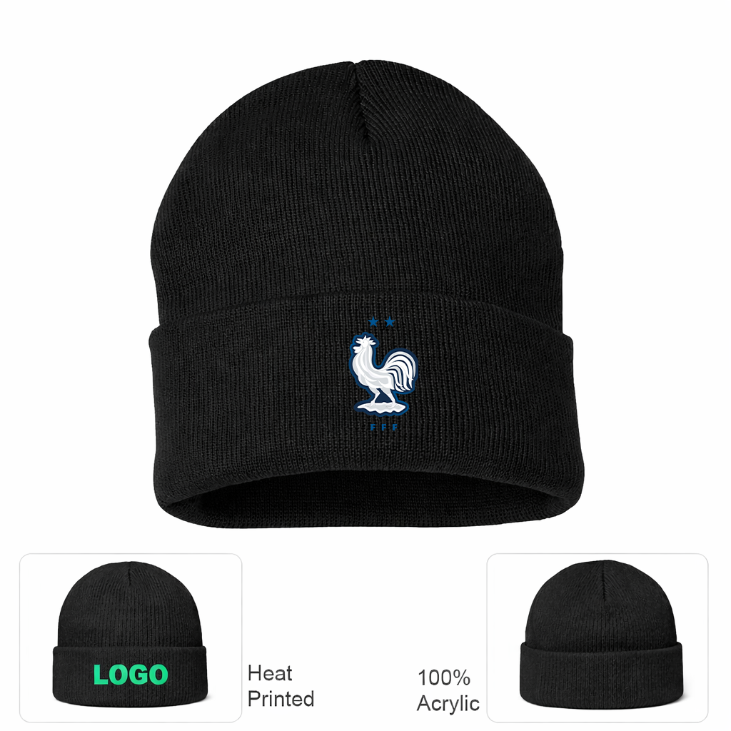 France National Soccer Team Beanie Hat