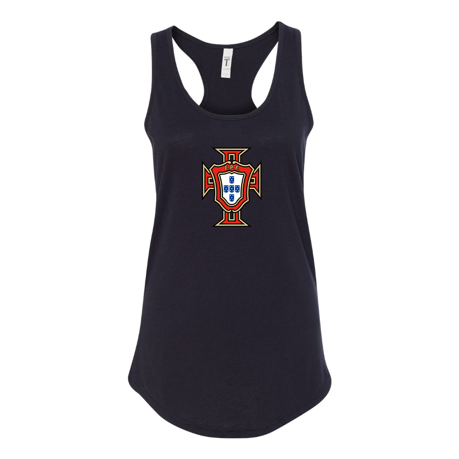 Women's Portugal National Soccer Team Racerback Tank Top