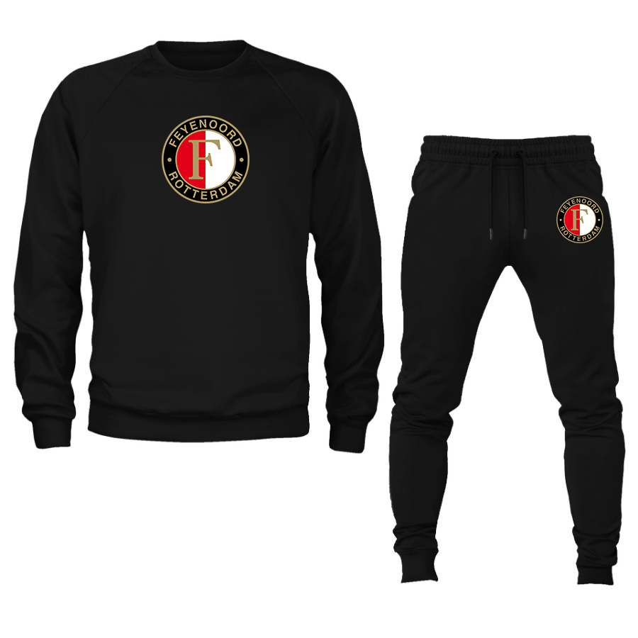 Men's Feyenoord FC Crewneck Sweatshirt Joggers Suit