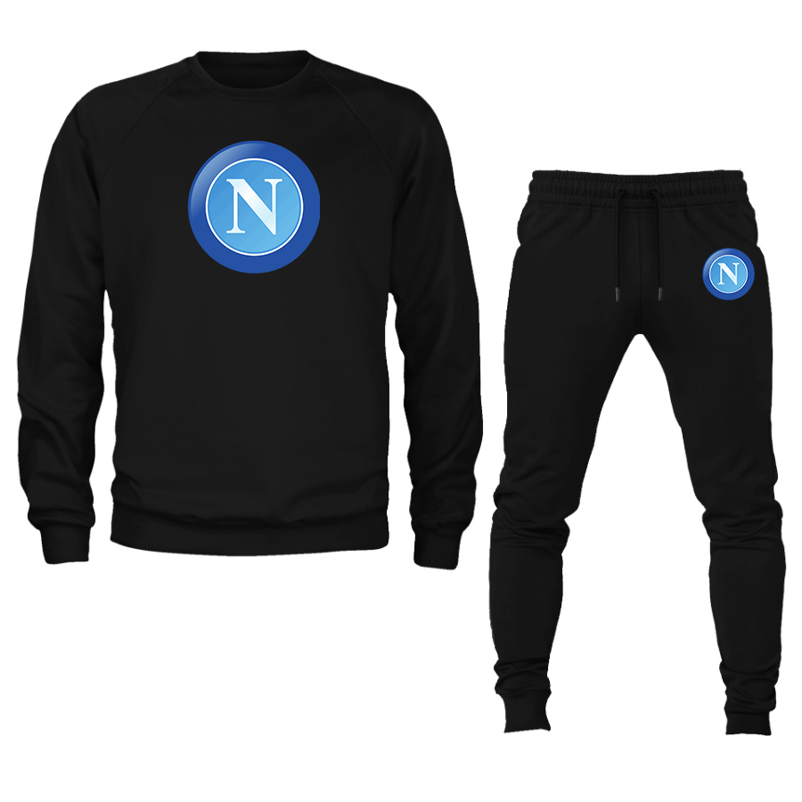 Men's Napoli FC Crewneck Sweatshirt Joggers Suit