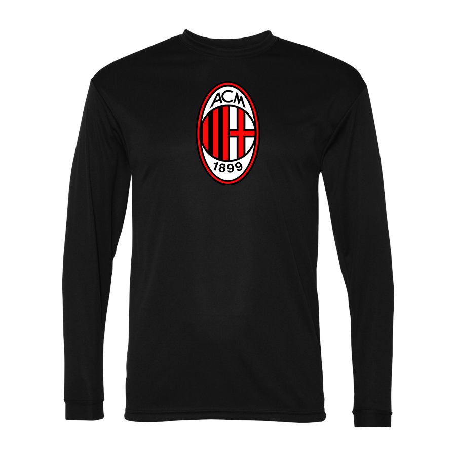 Men’s AC Milan Soccer- C2 Sport - Performance Long Sleeve T-Shirt