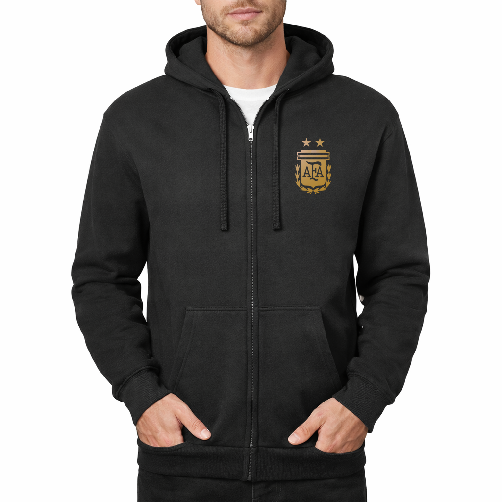 Men's Argentina Soccer Zipper Hoodie