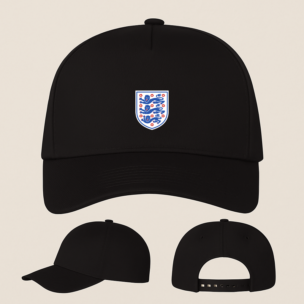 England National Football Team Five Panel Twill Snapback Cap