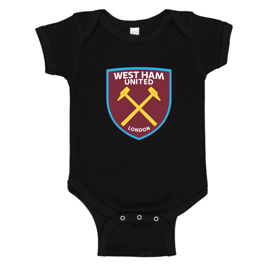 West Ham United FC Baby Romper Onesie