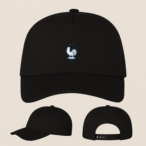 France National Soccer Team Five Panel Twill Snapback Cap