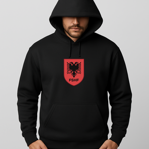 Men's Albania National Soccer Team Pullover Hoodie