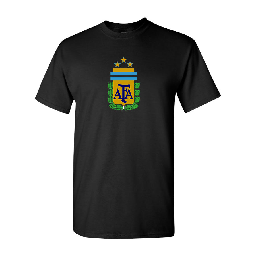 Youth Kids Argentina National Soccer Team Cotton T-Shirt