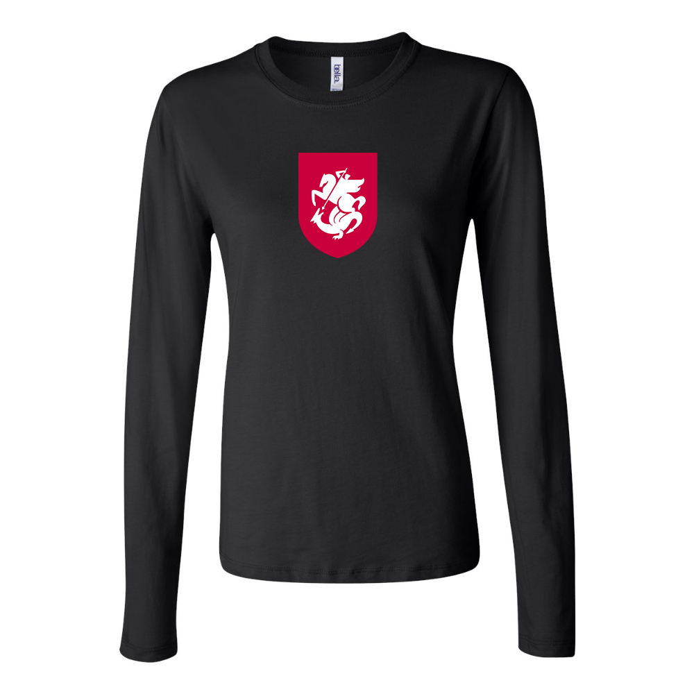 Women's Georgia National Soccer Team Long Sleeve T-Shirt