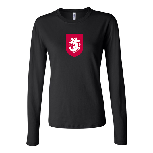 Women's Georgia National Soccer Team Long Sleeve T-Shirt