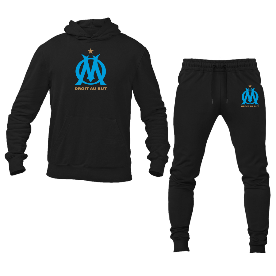 Men's Olympique de Marseille FC Hoodie Joggers Set