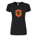 Women's Netherlands National Soccer Team Round Neck T-Shirt