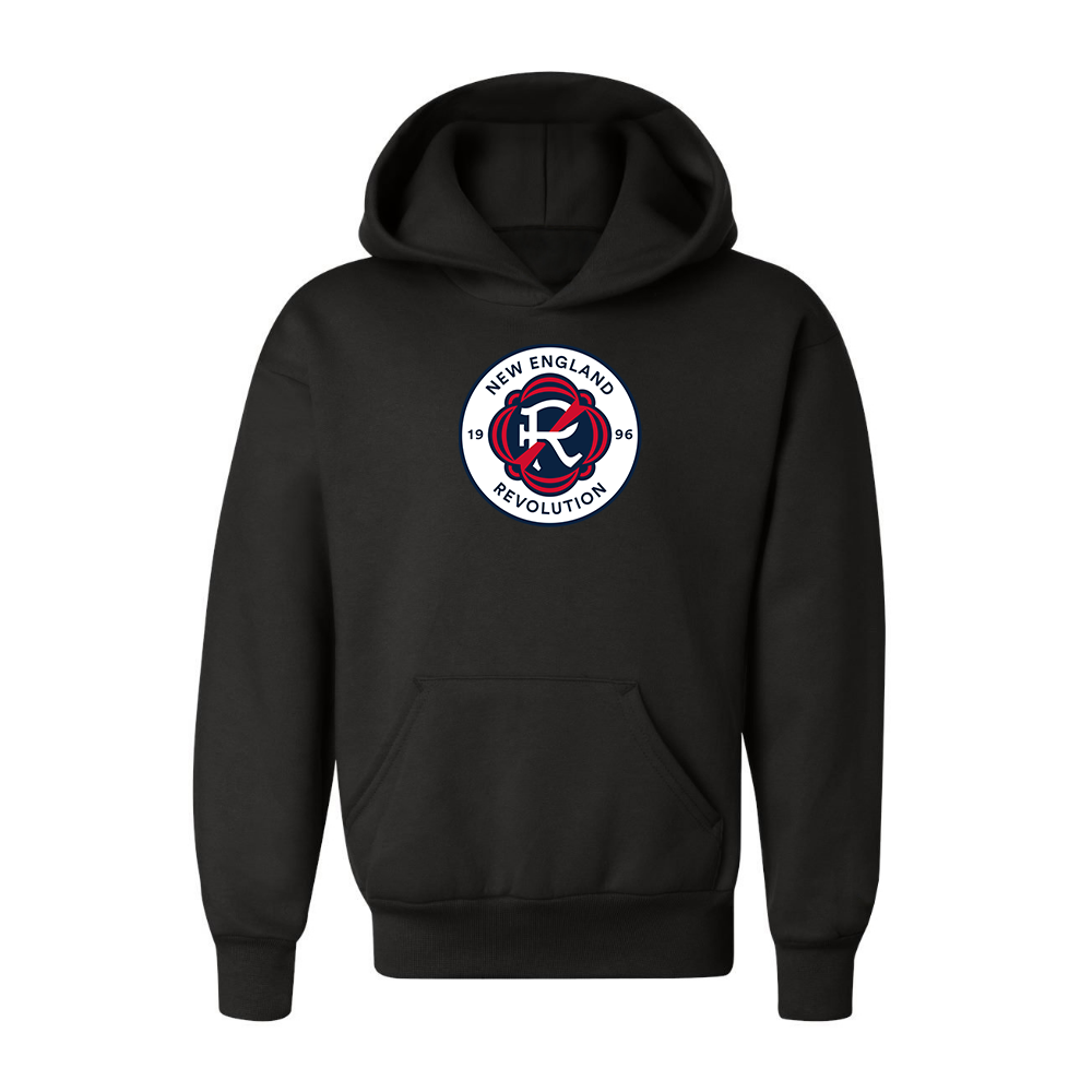 Youth Kids New England Revolution FC Pullover Hoodie