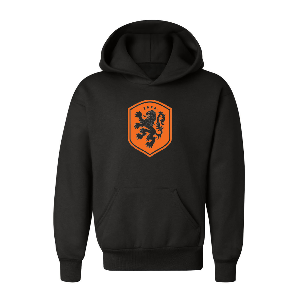 Youth Kids Netherlands National Soccer Team Pullover Hoodie