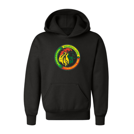 Youth Kids Senegal National Soccer Team Pullover Hoodie