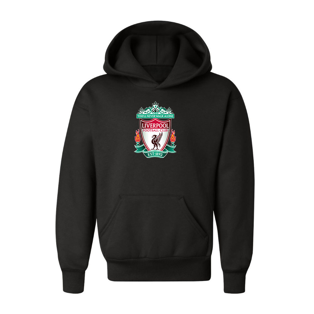 Youth Kids Liverpool Football Club Est.1892 Pullover Hoodie