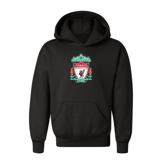 Youth Kids Liverpool Football Club Est.1892 Pullover Hoodie