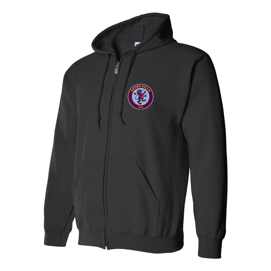 Men's Aston Villa Zipper Hoodie