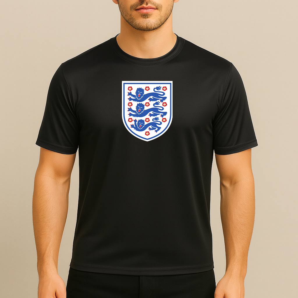 Men's England National Football Team Polyester T-Shirt