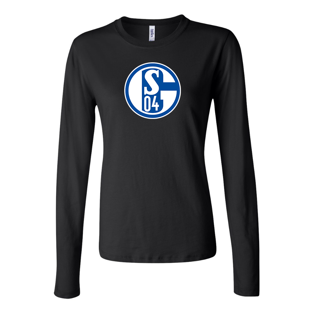 Women's Schalke 04 FC Long Sleeve T-Shirt