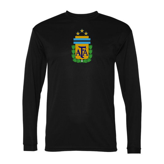 Men’s Argentina National Soccer - Performance Long Sleeve T-Shirt - 5104