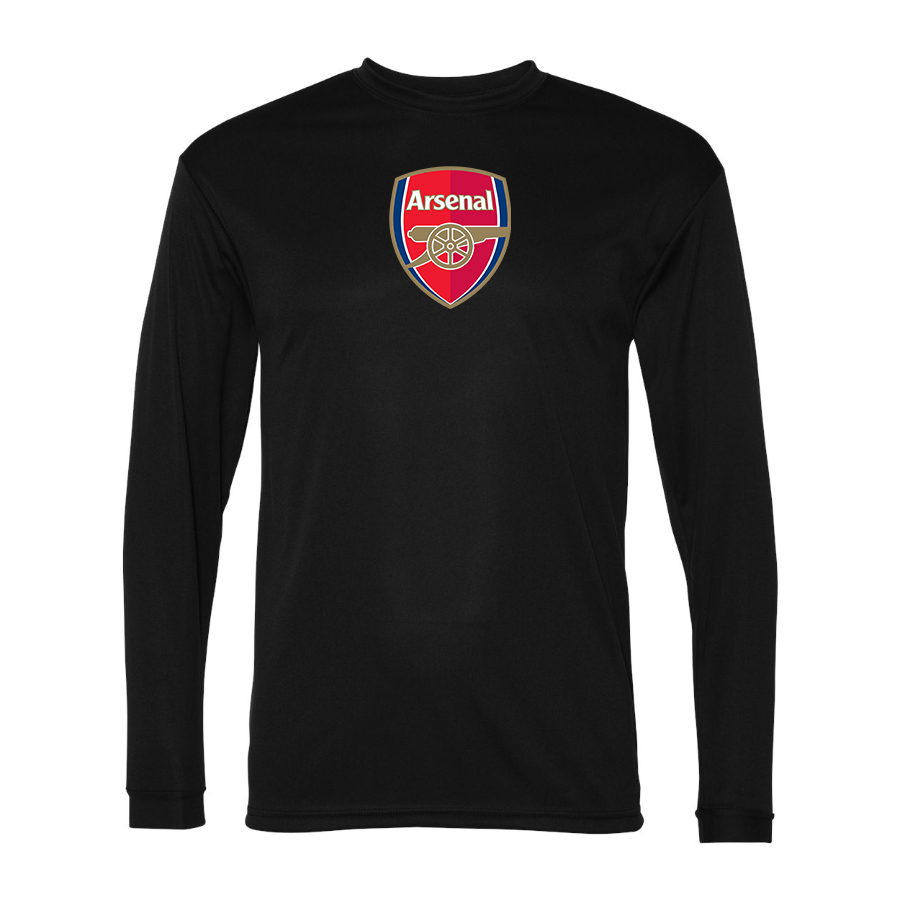 Men’s Arsenal Soccer Performance Long Sleeve T-Shirt
