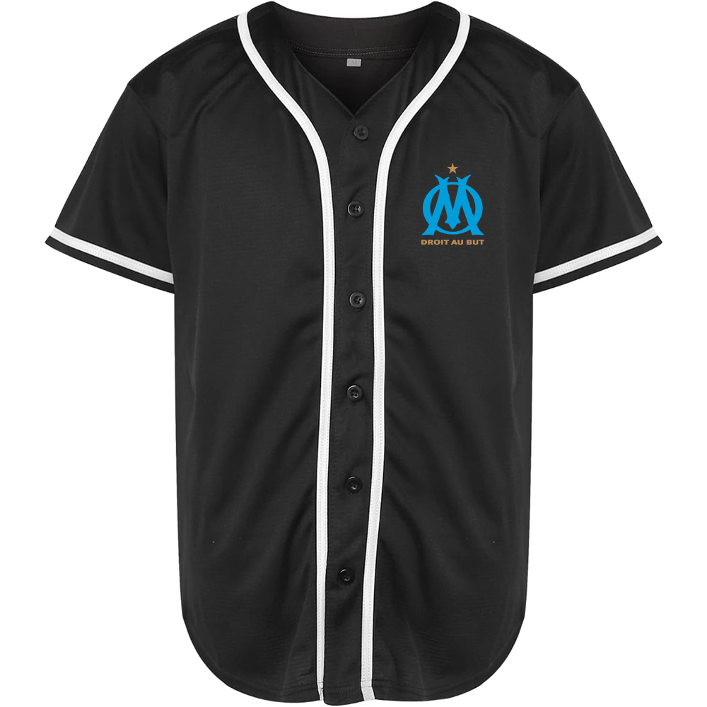 Men's Olympique de Marseille FC Baseball Jersey