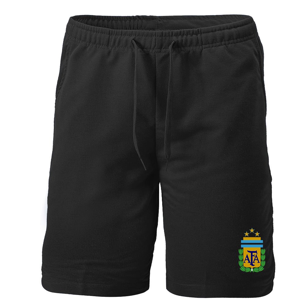 Men's Argentina National Soccer Team Athletic Fleece Shorts