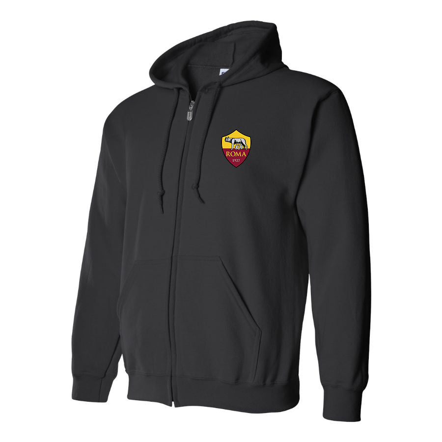 Men's AS Roma FC Zipper Hoodie