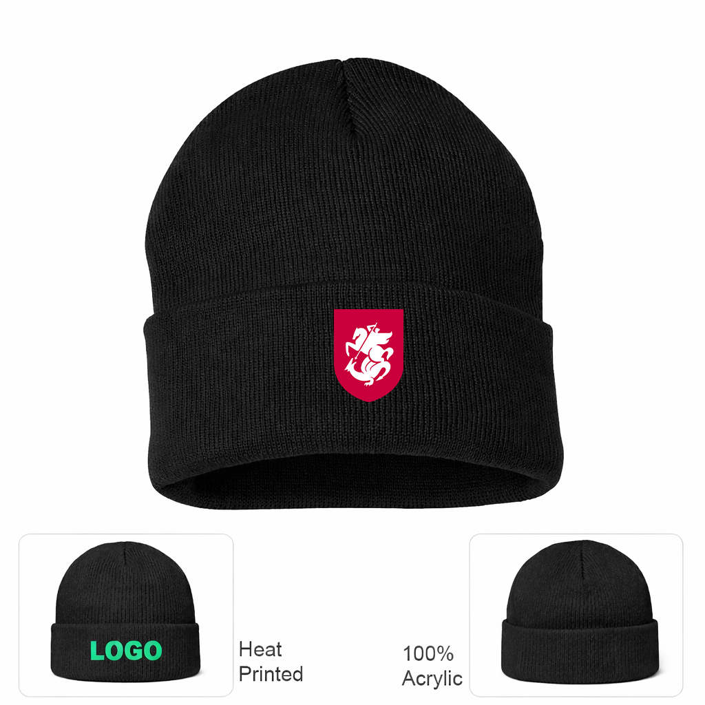 Georgia National Soccer Team Beanie Hat