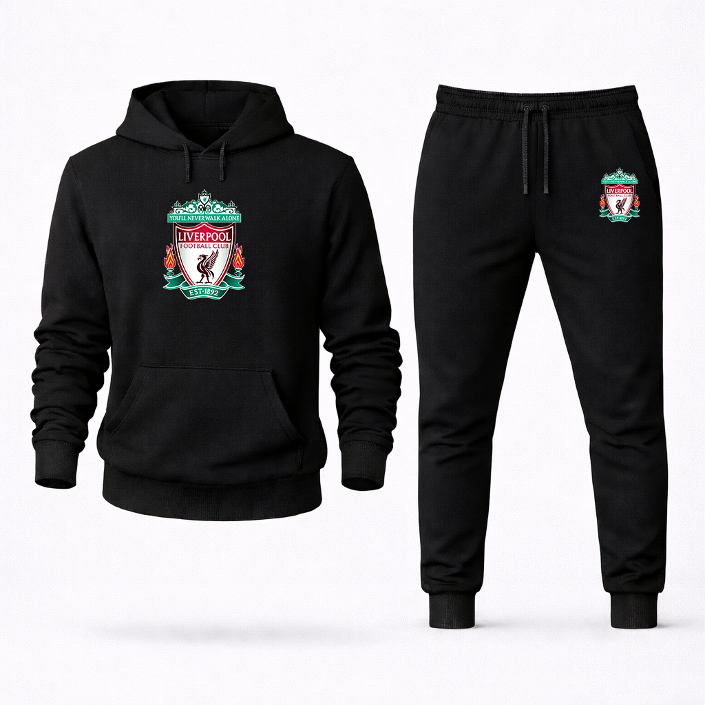 Men's Liverpool Football Club Est.1892 Hoodie Joggers Set