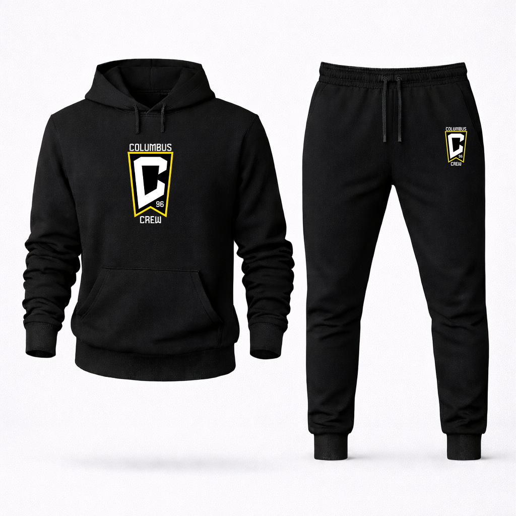 Men's Columbus Crew FC Hoodie Joggers Set