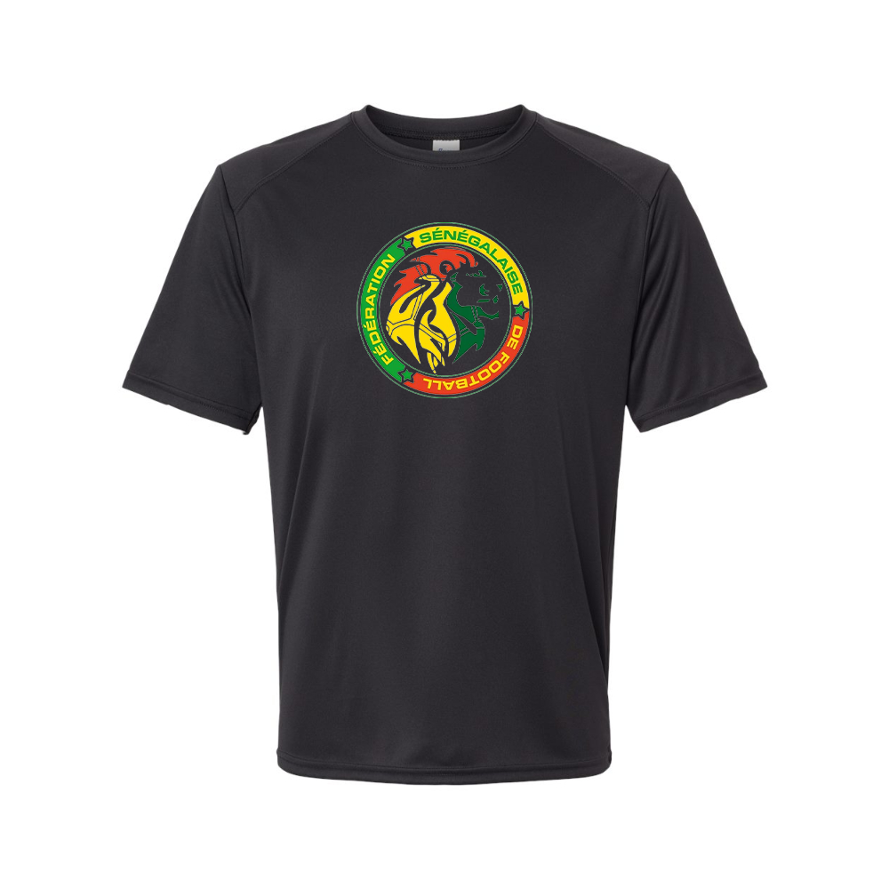 Youth Kids Senegal National Soccer Team Performance T-Shirt