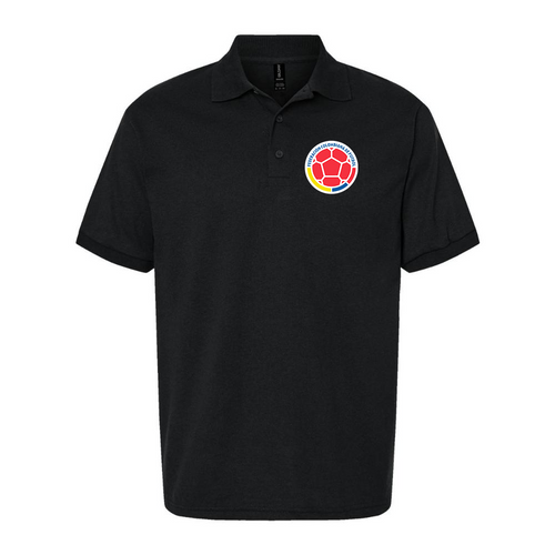 Men's Colombia National Soccer Team Dry Blend Polo