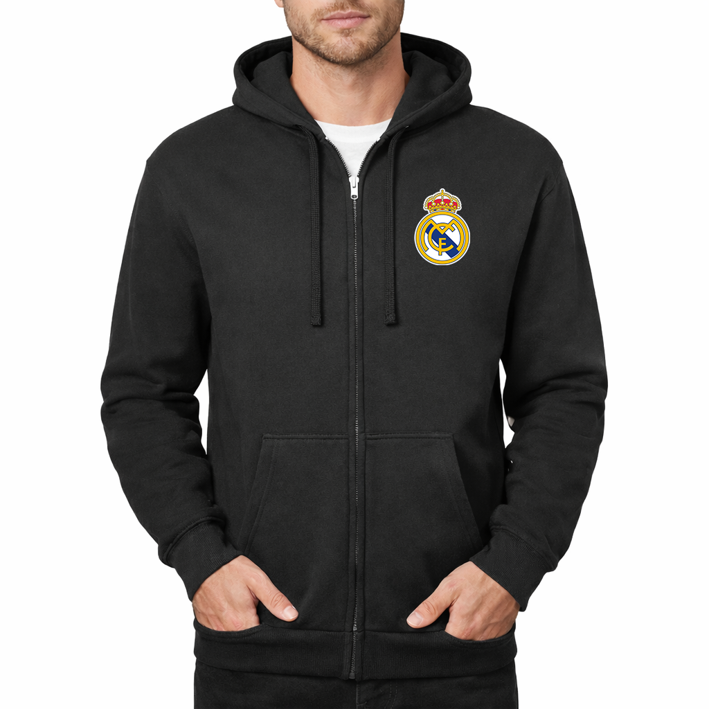 Men’s Real Madrid Soccer Zipper Hoodie