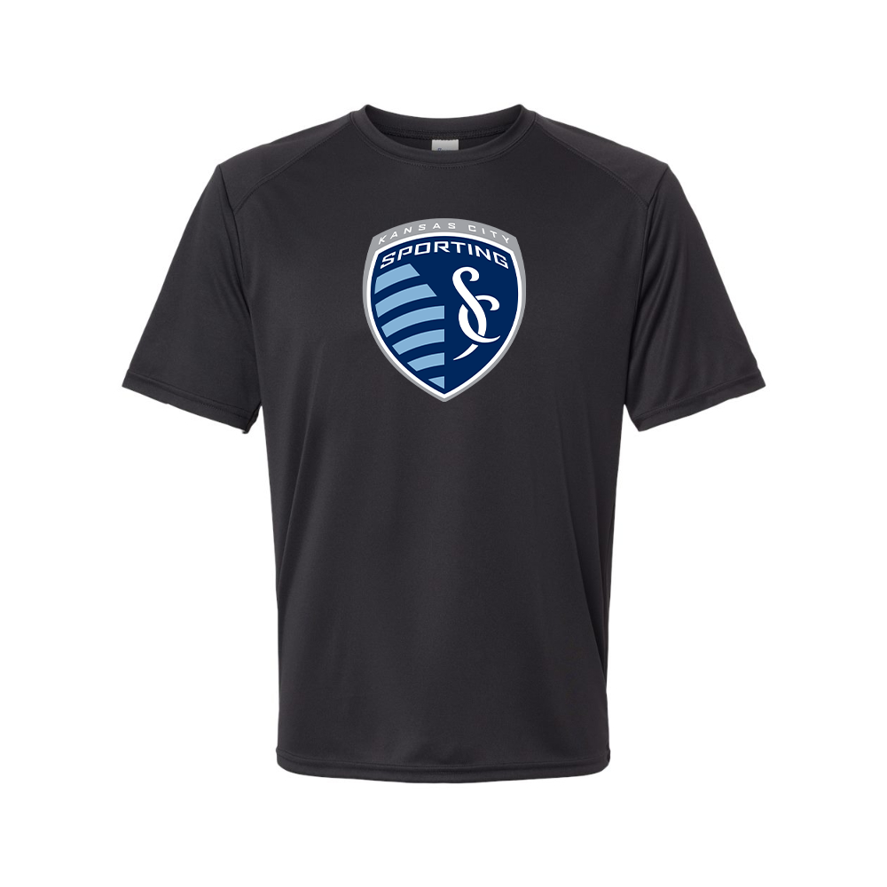 Youth Kids Sporting Kansas City FC Performance T-Shirt