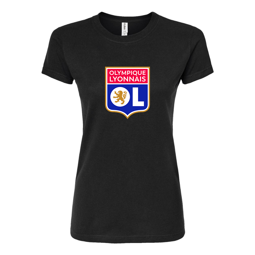 Women's Olympique Lyonnais FC Round Neck T-Shirt