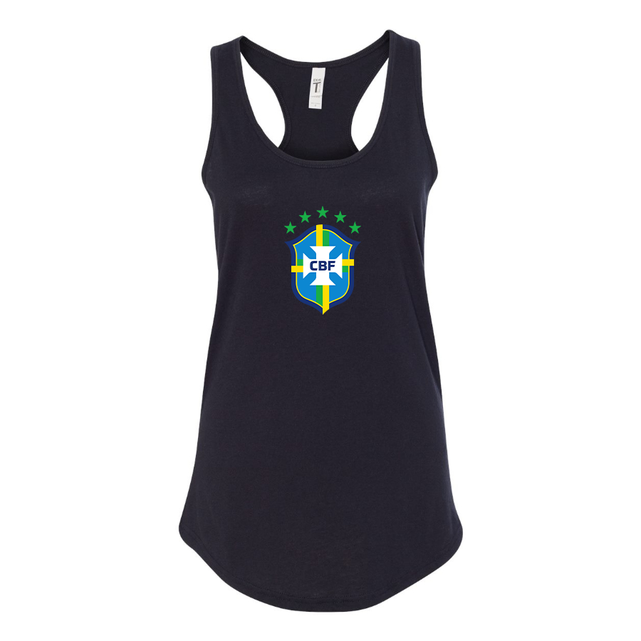 Women's Brazil National Soccer Team Racerback Tank Top