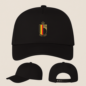 Belgium National Soccer Team Five Panel Twill Snapback Cap