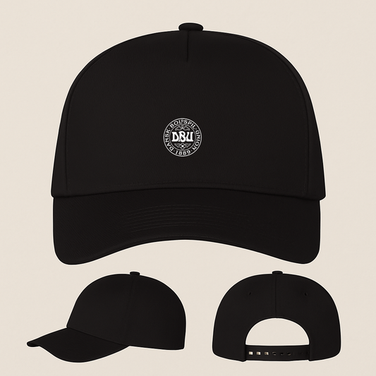 Denmark Soccer  Five Panel Twill Snapback Cap