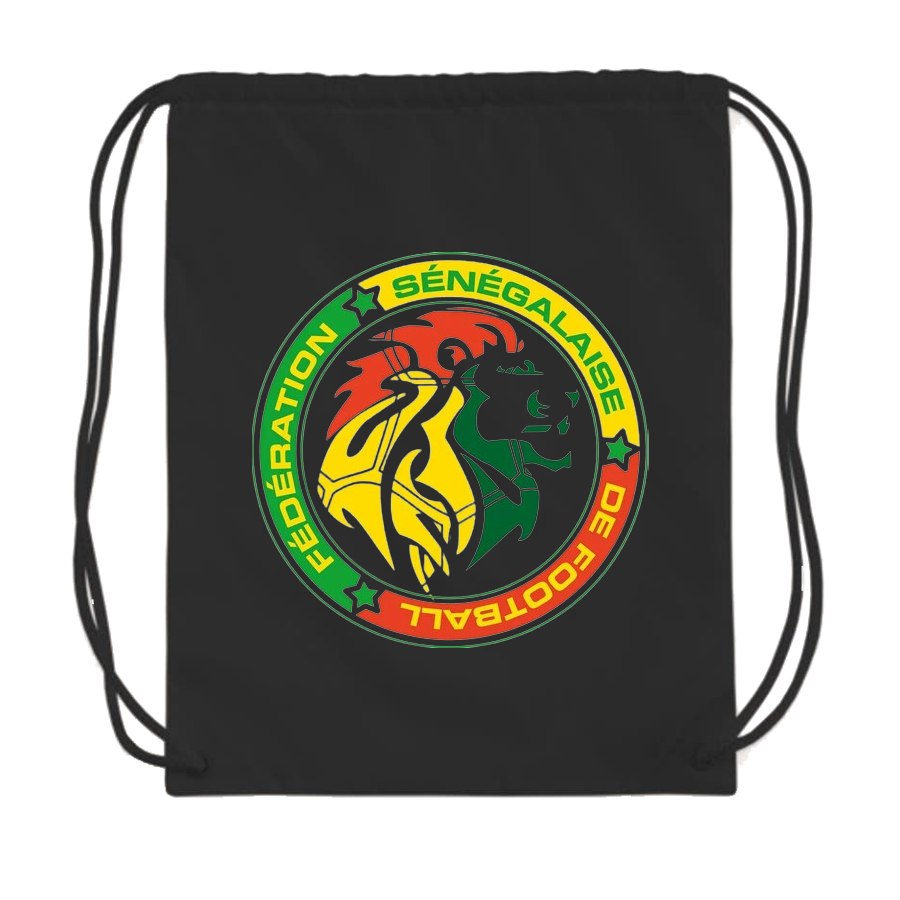 Senegal National Soccer Team Drawstring Bag