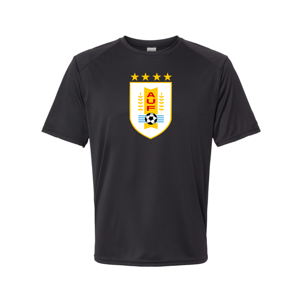 Men's Uruguay National Soccer Team Performance T-Shirt