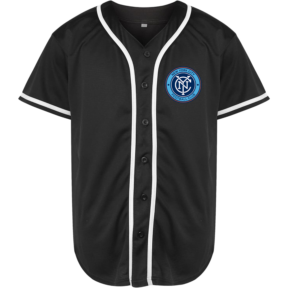 Men's New York City FC Baseball Jersey