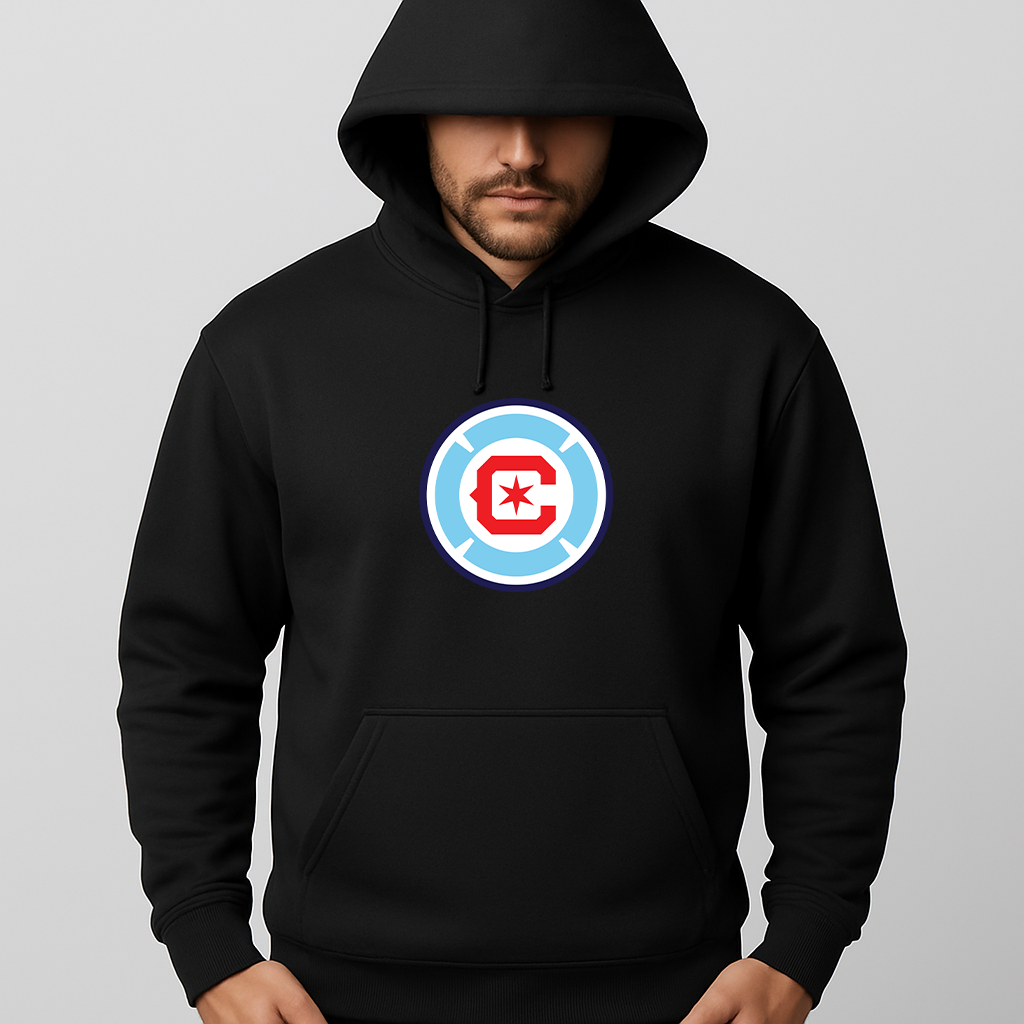 Men's Chicago Fire Soccer Pullover Hoodie