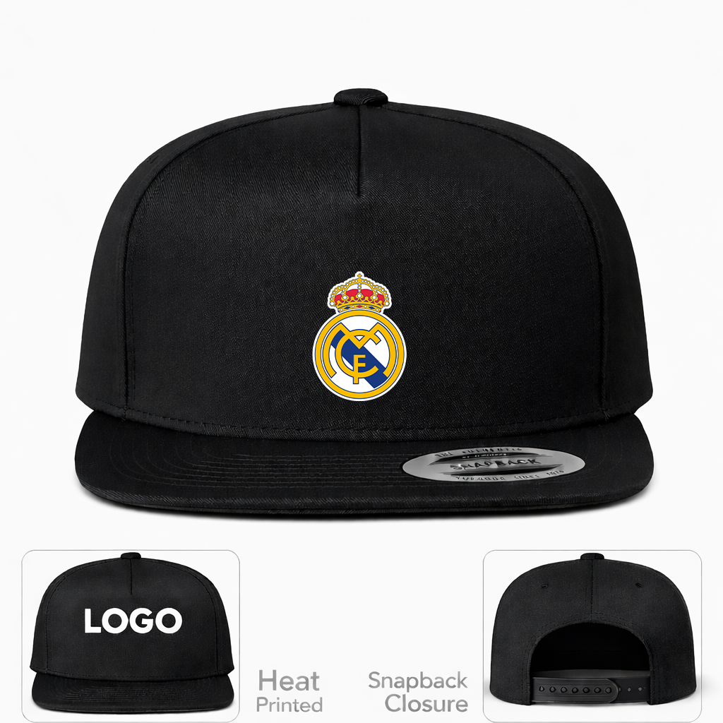 Real Madrid Soccer Snapback Hat