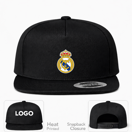 Real Madrid Soccer Snapback Hat