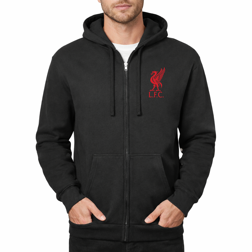 Men's Liverpool L.F.C. Soccer Zipper Hoodie