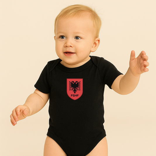 Albania National Soccer Team Baby Romper Onesie