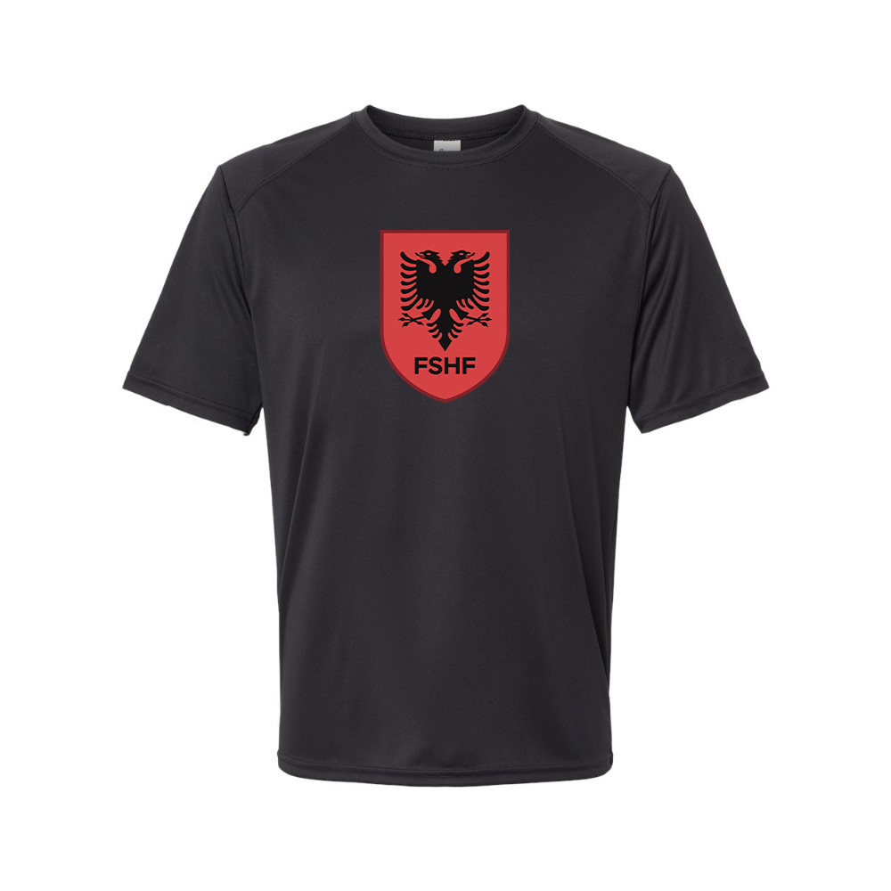 Men's Albania National Soccer Team Performance T-Shirt