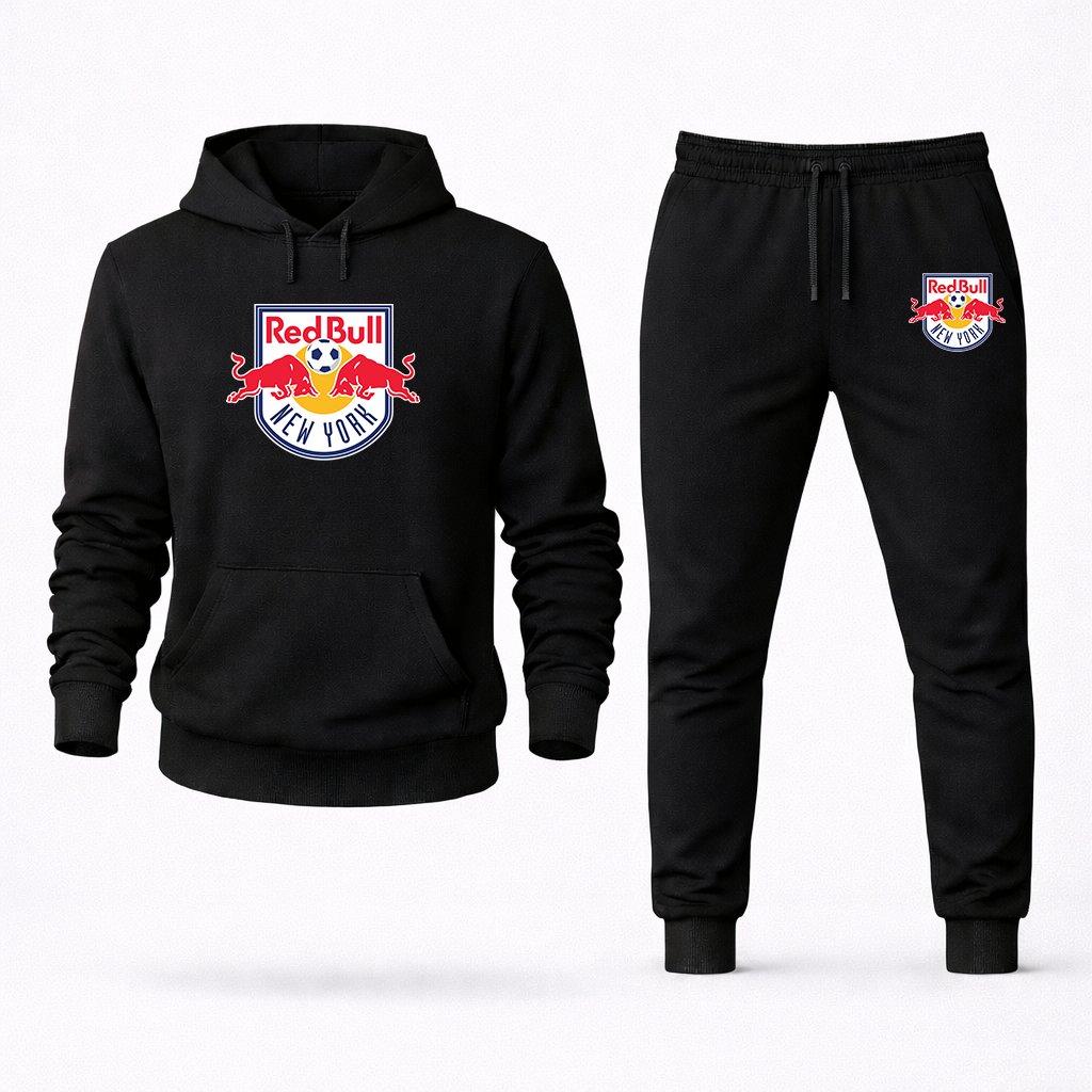 Men's New York Red Bulls FC Hoodie Joggers Set