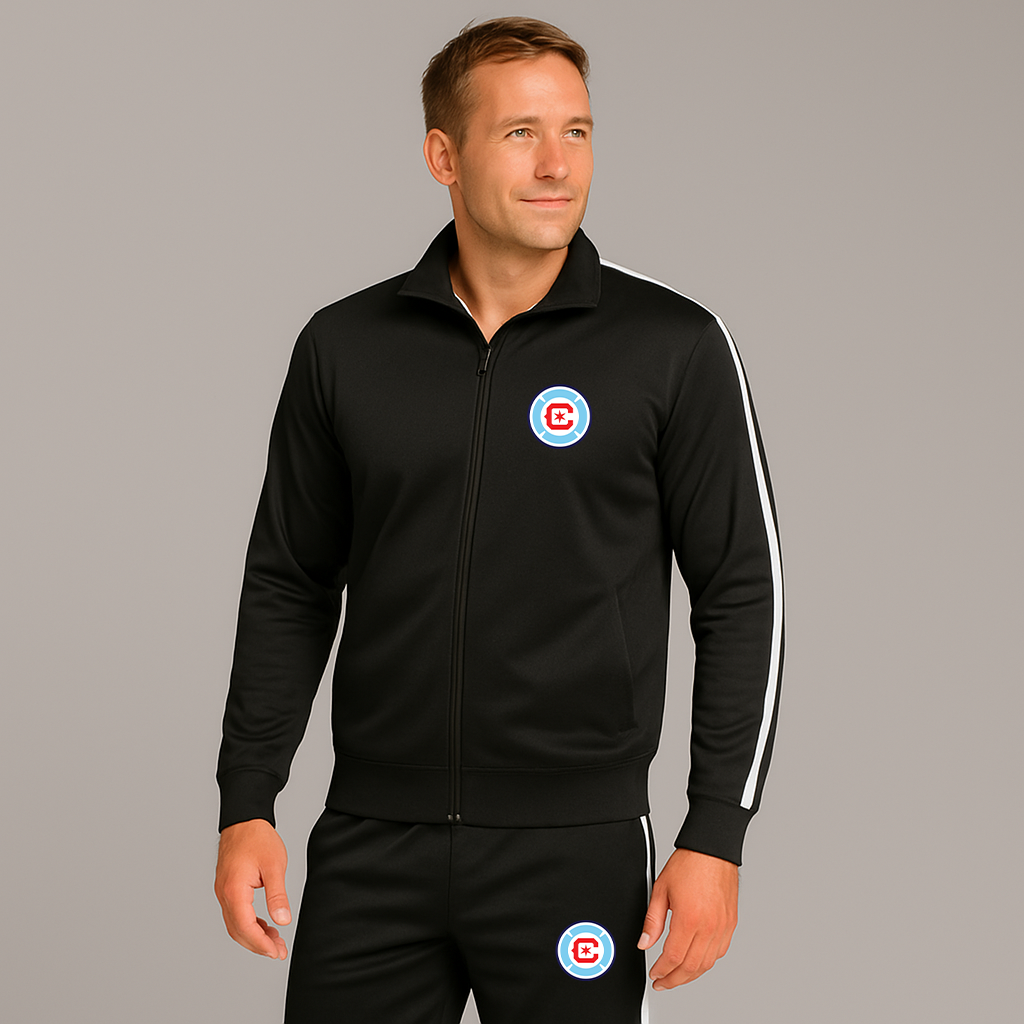 Men's Chicago Fire Soccer Dri-Fit TrackSuit